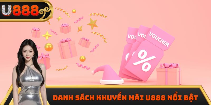 Danh sách khuyến mãi U888 nổi bật